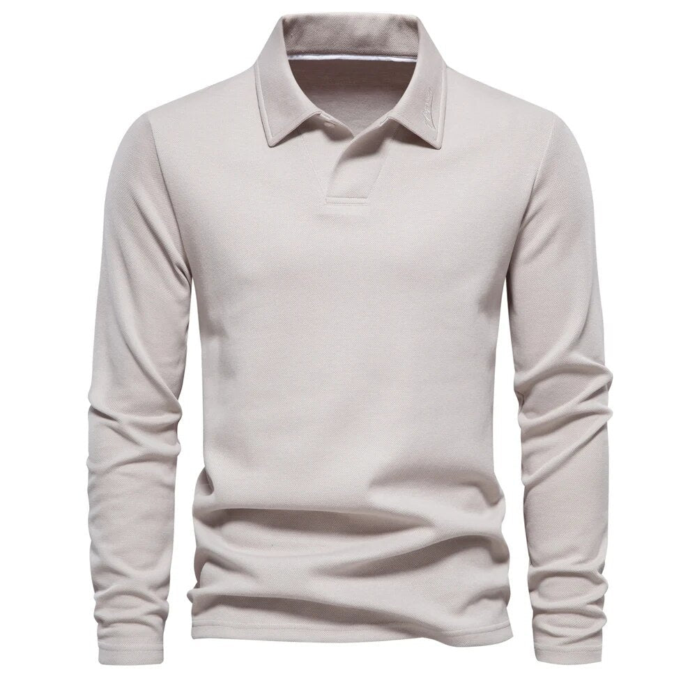 Casual polotrui heren – Lange mouwen - Stijlvol en Comfortabel