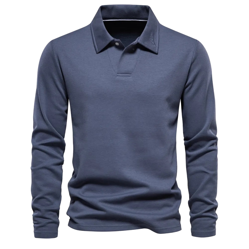Casual polotrui heren – Lange mouwen - Stijlvol en Comfortabel