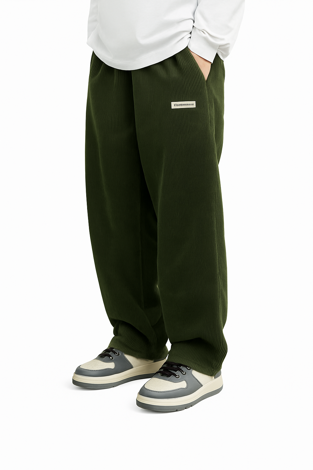 Heren Corduroy Broek | Loose-Fit & Rechte Pijp | Casual & Comfortabel | Tijdloze Stijl