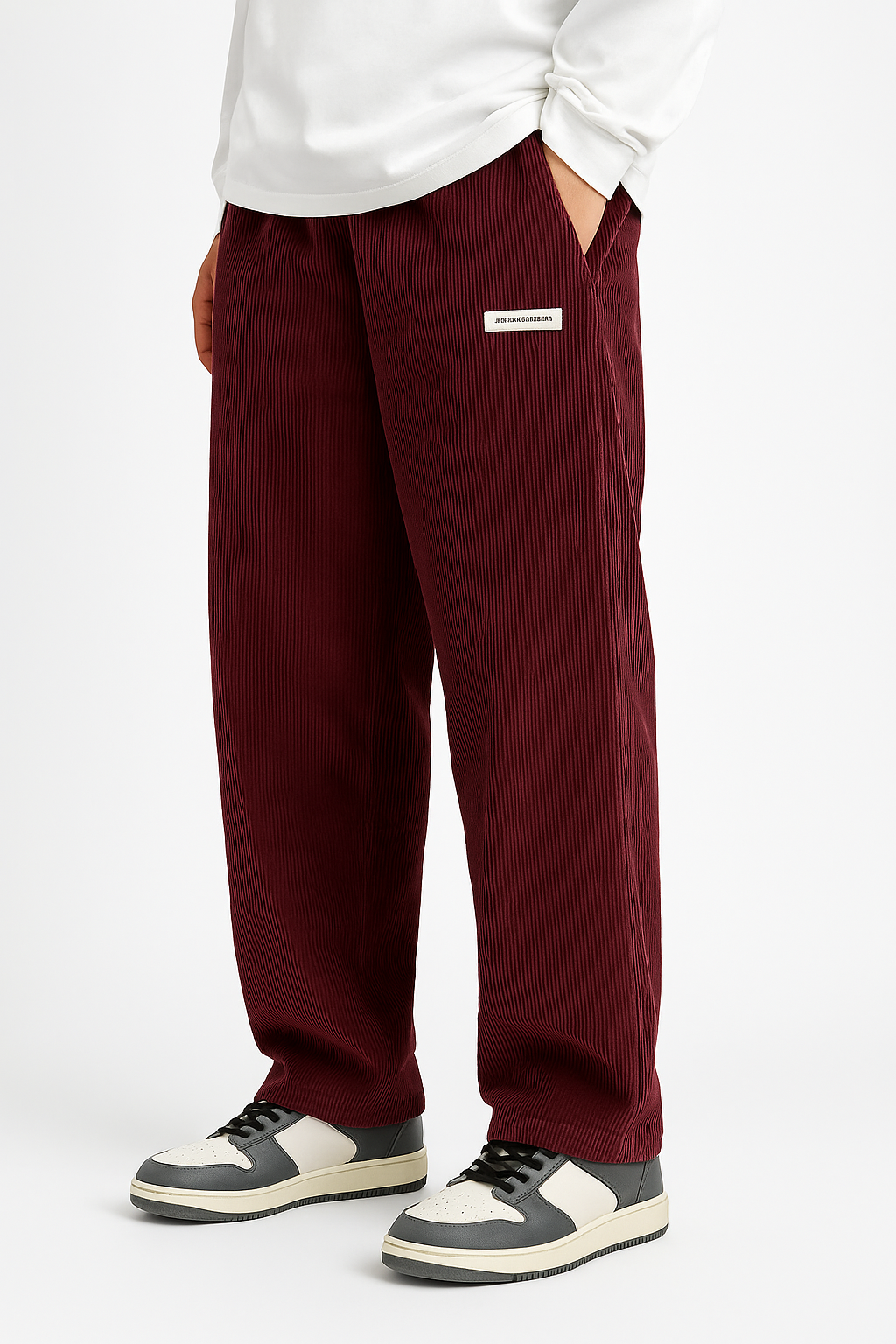 Heren Corduroy Broek | Loose-Fit & Rechte Pijp | Casual & Comfortabel | Tijdloze Stijl