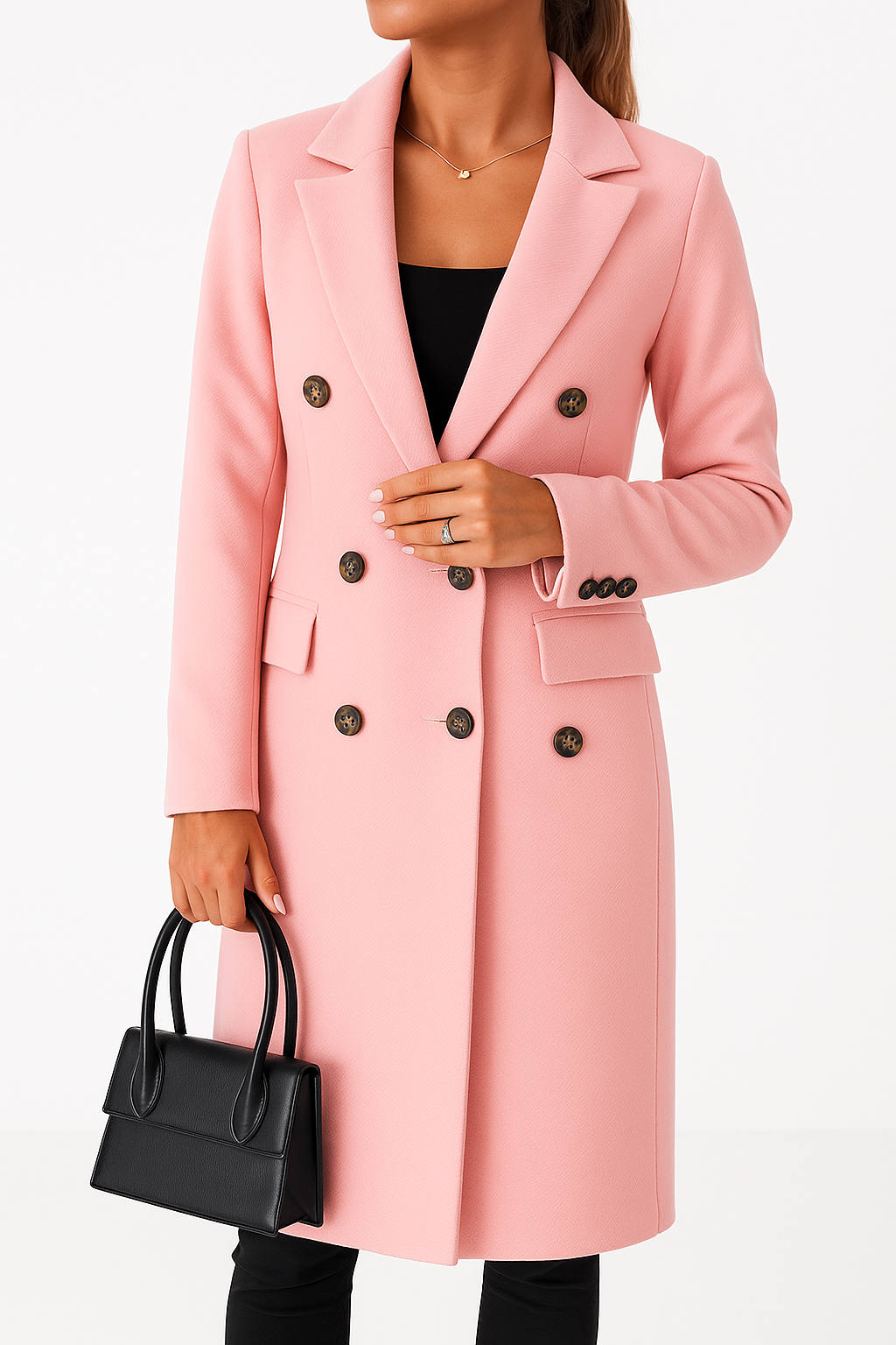 Elegante en comfortabele lange jas mantel dames