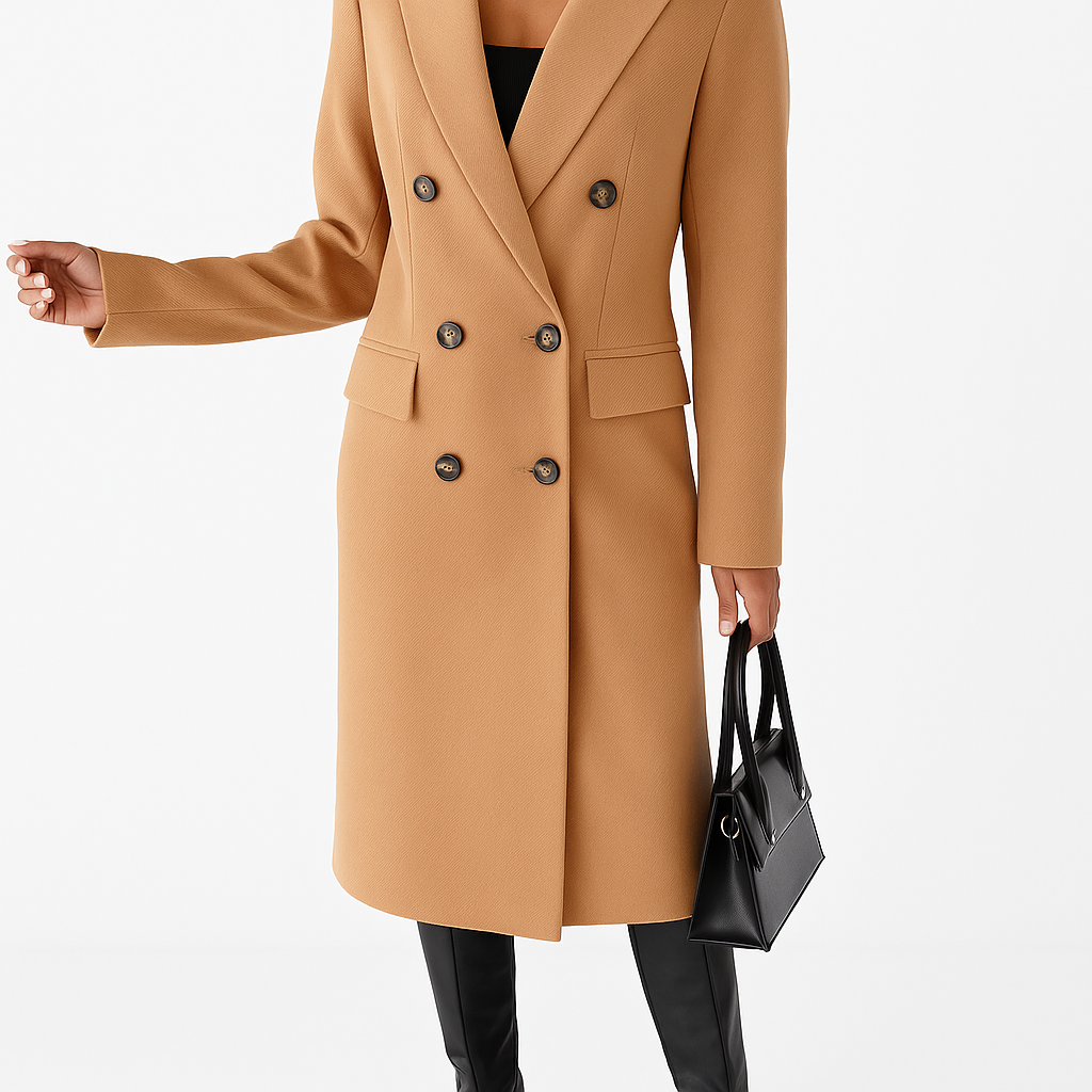 Elegante en comfortabele lange jas mantel dames