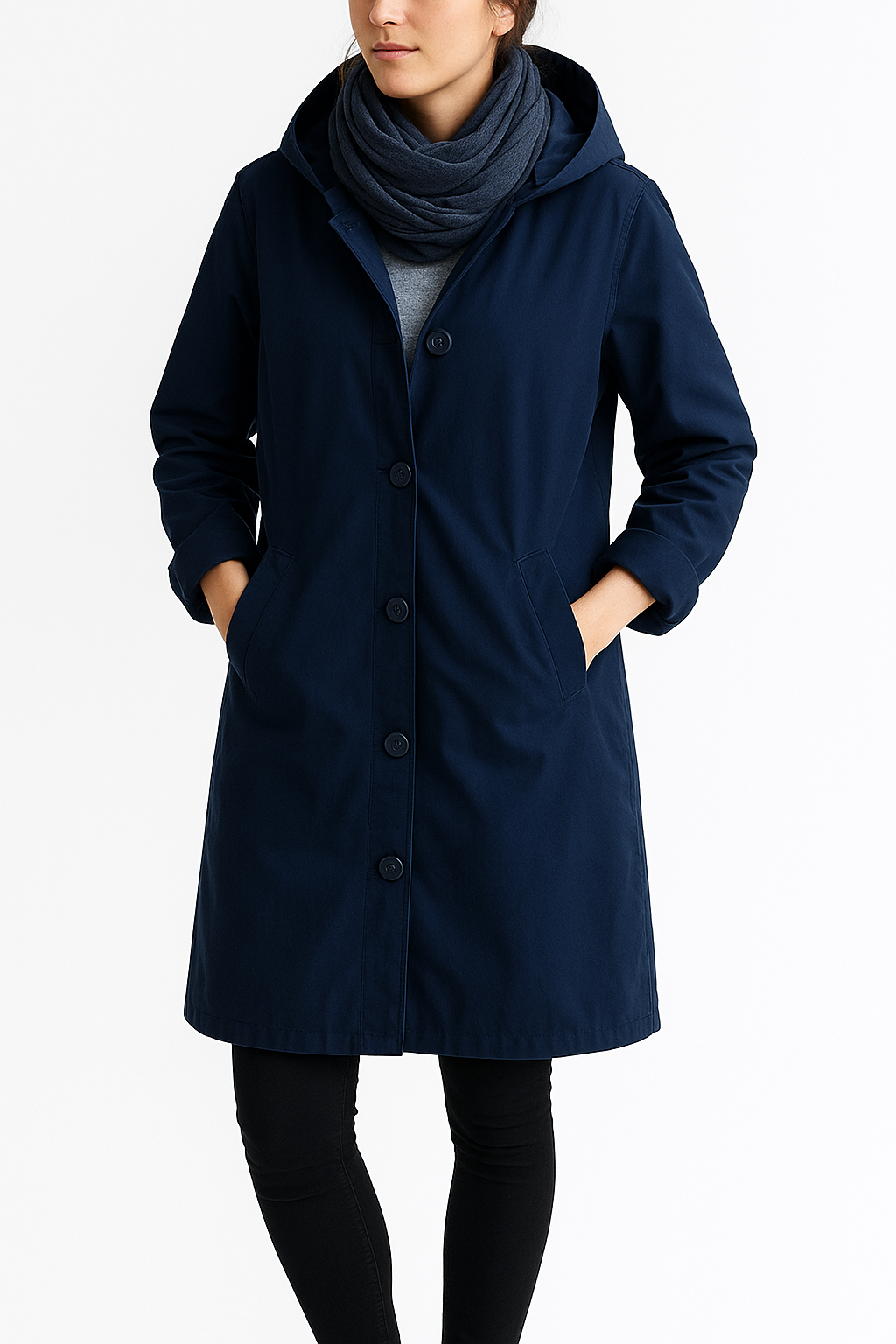 Wind- en waterdichte trenchcoat voor dames - Salve