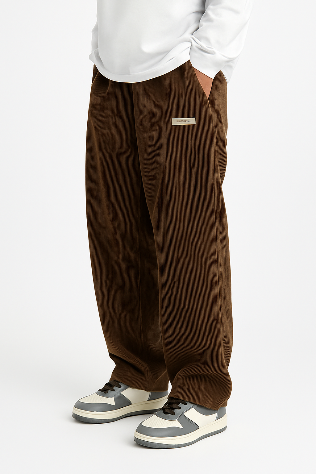 Heren Corduroy Broek | Loose-Fit & Rechte Pijp | Casual & Comfortabel | Tijdloze Stijl