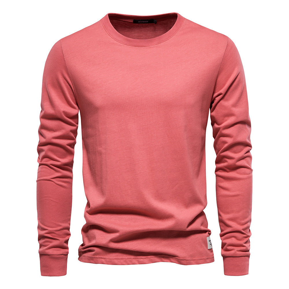 Heren Basic Long Sleeve T-Shirt
