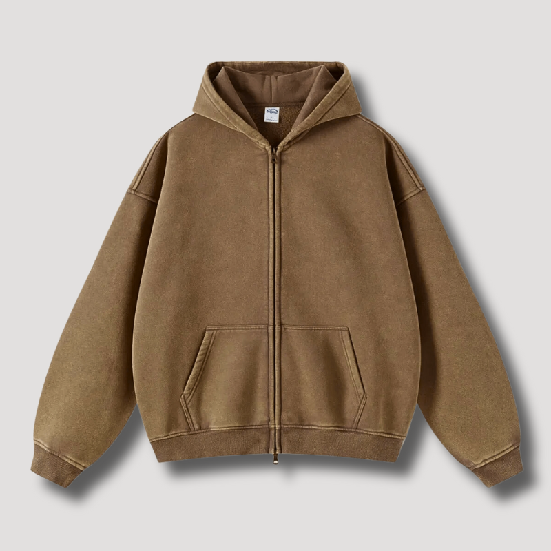 Noah | Heren Zip Hoodie Met Casual Look