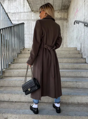 Warme trenchcoat voor vrouwen