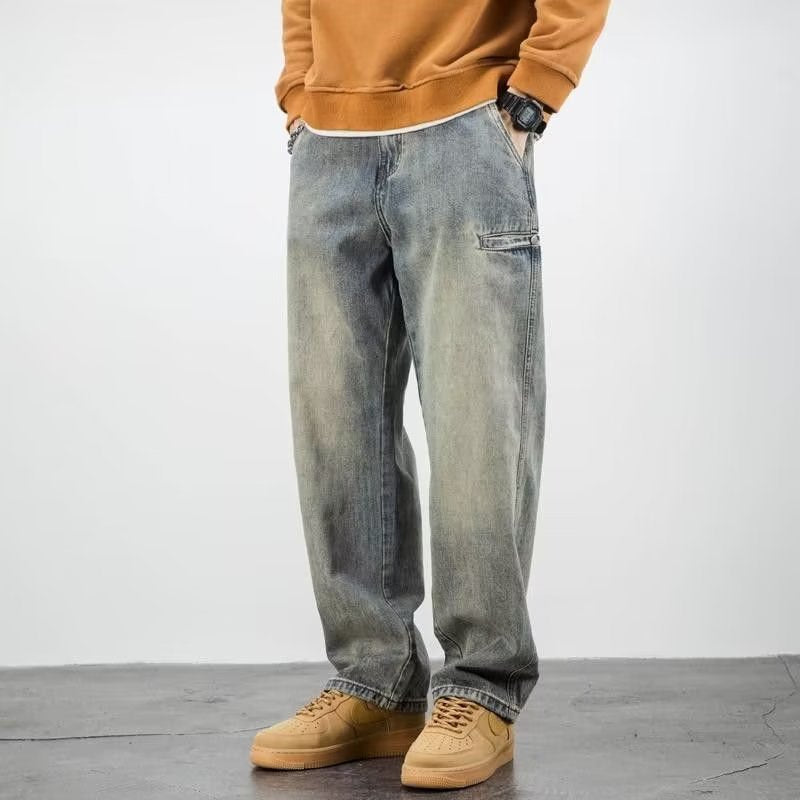 Trendy gewassen zomerjeans voor heren - Rick