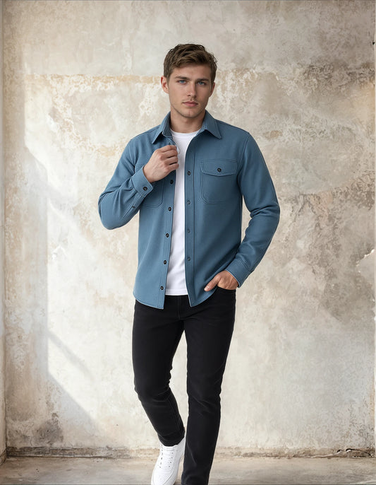 Liam | Modern overhemdjack voor heren