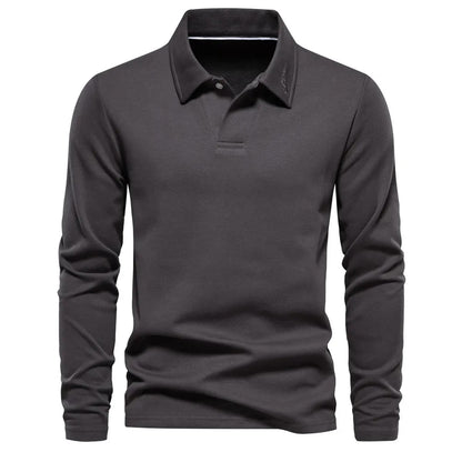 Casual polotrui heren – Lange mouwen - Stijlvol en Comfortabel
