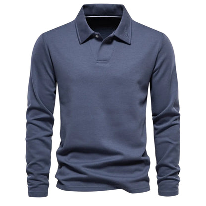 Casual polotrui heren – Lange mouwen - Stijlvol en Comfortabel
