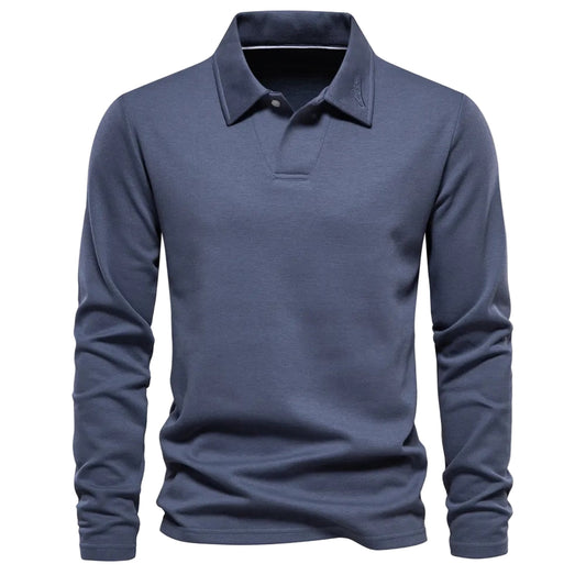 Casual polotrui heren – Lange mouwen - Stijlvol en Comfortabel