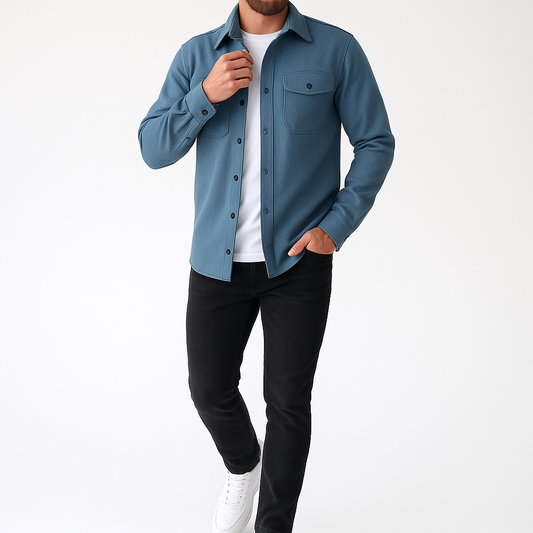 Modern overhemdjack voor heren - Liam