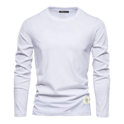 Heren Basic Long Sleeve T-Shirt