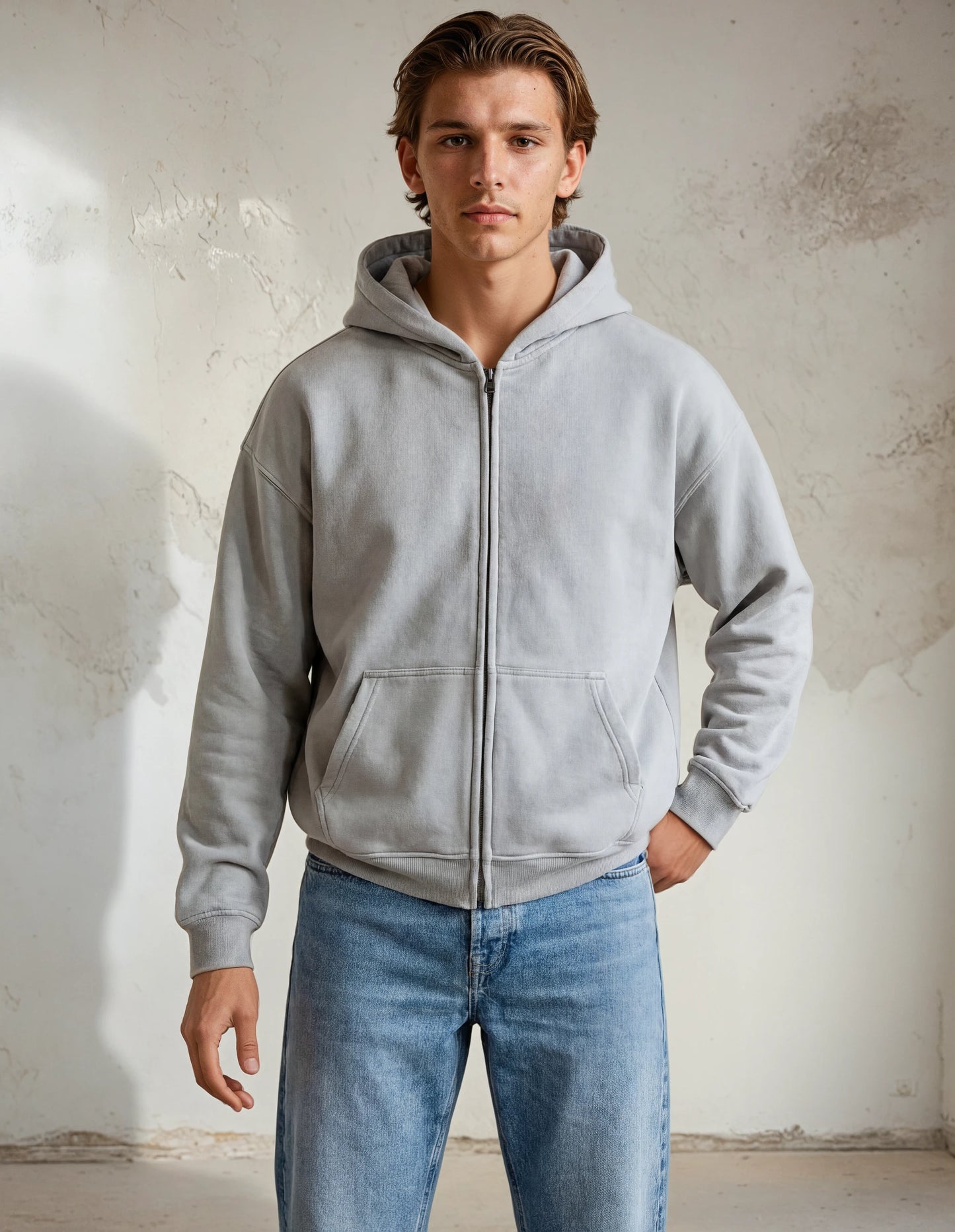Noah | Heren Zip Hoodie Met Casual Look
