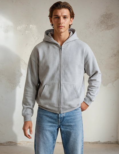 Noah | Heren Zip Hoodie Met Casual Look