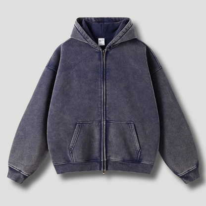 Noah | Heren Zip Hoodie Met Casual Look