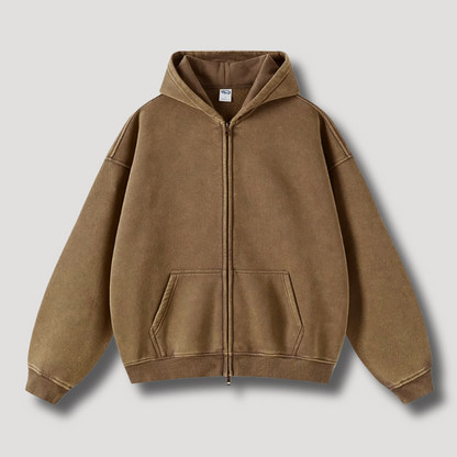 Noah | Heren Zip Hoodie Met Casual Look