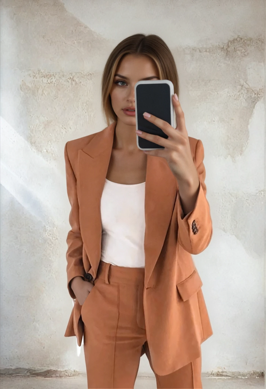 Mila | Blazer set met colbert en pantalon